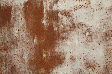 Old rusted metal texture. The surface of rough iron wall. Perfect for background and grunge design.