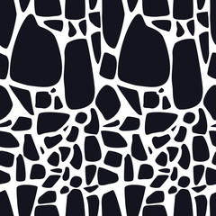 Abstract decorative elements Seamless pattern Original vector illustration