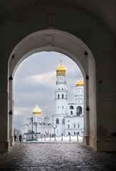 Moscow, assumption Cathedral of the Moscow Kremlin, the dome of the Church