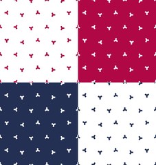 Obraz premium shape small vector seamsess pattern