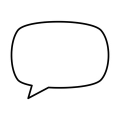speech bubble message icon