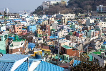 Fototapeta premium busan gamcheon culture village