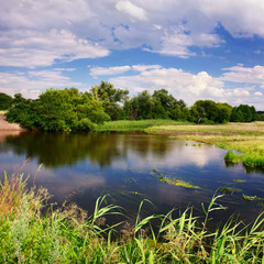 Spring day on the river