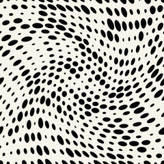 abstract seamless geometric halftone pattern