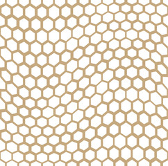 hexagon trippy seamless pattern, minimal geometric background print texture