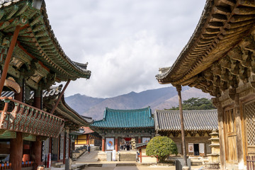 Fototapeta premium Tongdosa buddhist temple