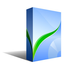 Computer soft or games box icon