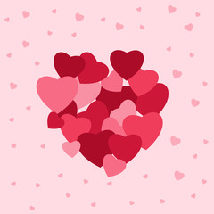 valentine background simple, very easy to use all media