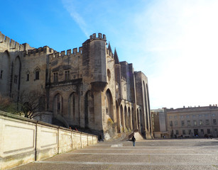 Palace of the Popes in Occitan