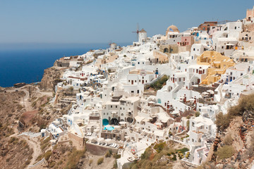 Oia,  &icirc;le de Santorin en Gr&egrave;ce