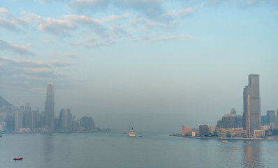 Fototapeta na wymiar Hong Kong cityscape, China