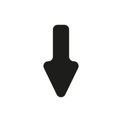 Arrow icon in trendy flat style isolated on background. Arrow icon page symbol for your web site design Arrow icon logo, app, UI. Arrow icon Vector illustration,