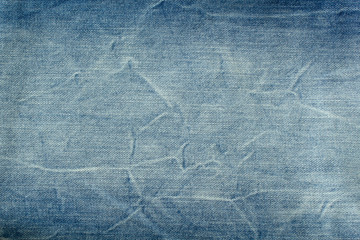 Denim jeans texture. Canvas denim texture. Blue jeans texture for any background.
