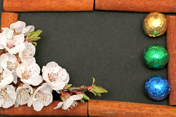 spring composition for the background