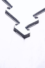 Horse head wall in Huizhou architecture