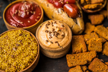 Sauces of seasoning ingredients