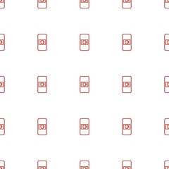 vending machine icon pattern seamless white background