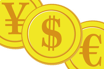 #Background #Vector #Illustration #free #image Make Money $ € ¥ £ Foreign exchange rate rich International currency market Coin World economy investment financial business Global cash finance