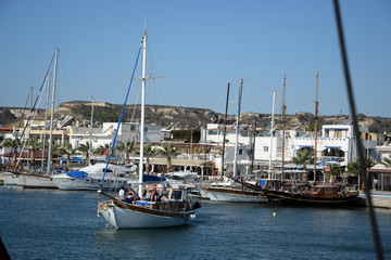 Hafen von Kadarmena auf Kos