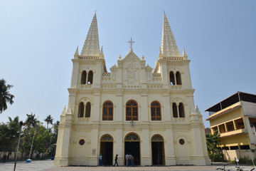 Eglise Santa Cruz de Cochin, Inde du Sud