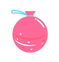 ピンクの水ヨーヨー