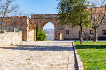 Overview of the Roman Arch of Medinaceli