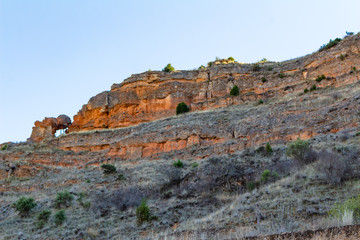 Hills of the Jalón Gorge