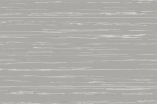 Gray Wood Plank Texture For Background. Vector.