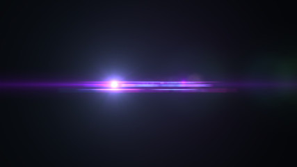 bright violet lensflare