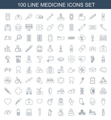 Fototapeta na wymiar medicine icons
