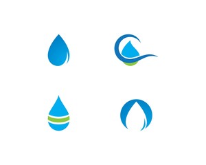water drop Logo