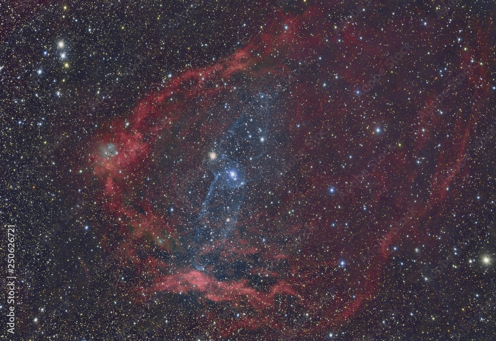 Canvas Prints imaged with a telescope and a scientific ccd camera