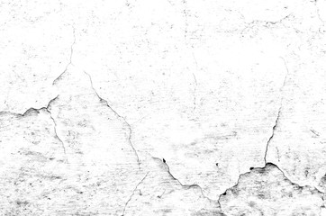 Texture black and white abstract grunge style. Vintage abstract texture of old surface. Pattern and texture of cracks, scratches and chip.