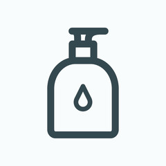 Liquid soap vector icon