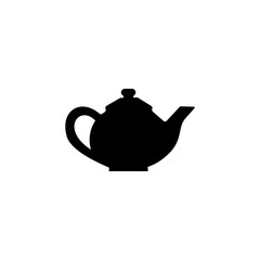 Teapot silhouette icon