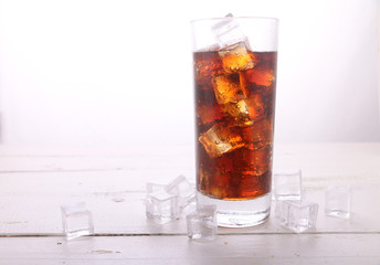 Coke with ice