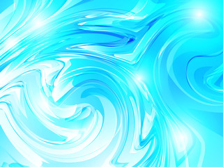 Fototapeta na wymiar Abstract blue wave