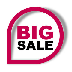 red vector banner big sale