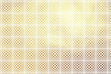 Shinning unique creative checkered dynamic modern golden abstract texture pattern. Design element.