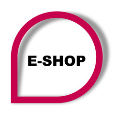 red vector banner eshop