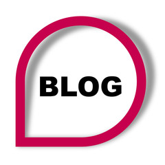 red vector banner blog