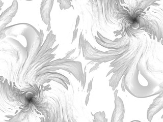 Beautiful abstract background for art projects, cards, business, posters. 3D illustration, computer-generated fractal