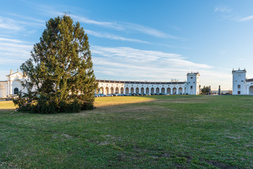 Villa Manin, former residence of the Doge of Venice. Colors of the sunset. Passariano, Codroipo