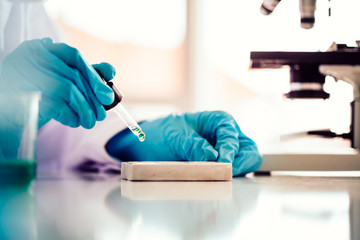 Scientists research and research