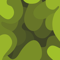 Abstract, colorful, geometric background with the effect of layering in shades of green. EPS 10 vector.
