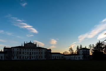 In the gardens of the Doge of Venice. Villa Manin of Passariano, Codroipo