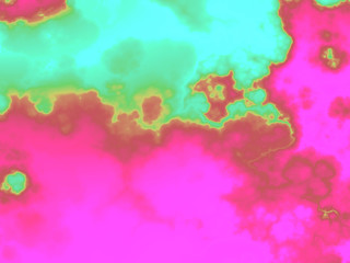 Abstract beautiful sky. 3D illustration, computer-generated fractal