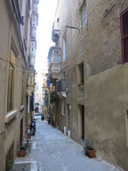 マルタ　ヴァレッタ　裏路地