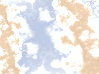 Obraz premium Abstract beautiful sky. 3D illustration, computer-generated fractal
