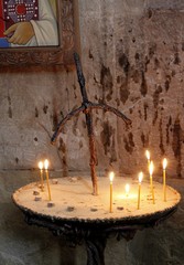 cross, church, light, religion, candle, light, flame, fire, candles, dark, candlelight, burning,